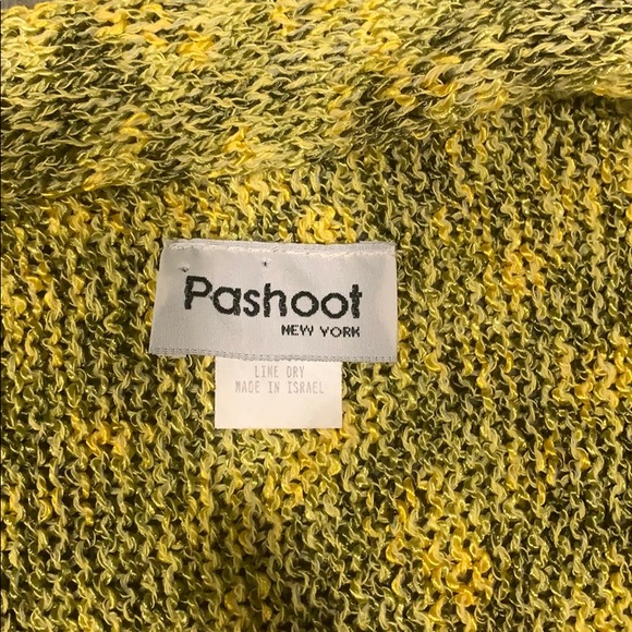 NWT Yellow & Black Cardigan with pockets - Picture 7 of 8